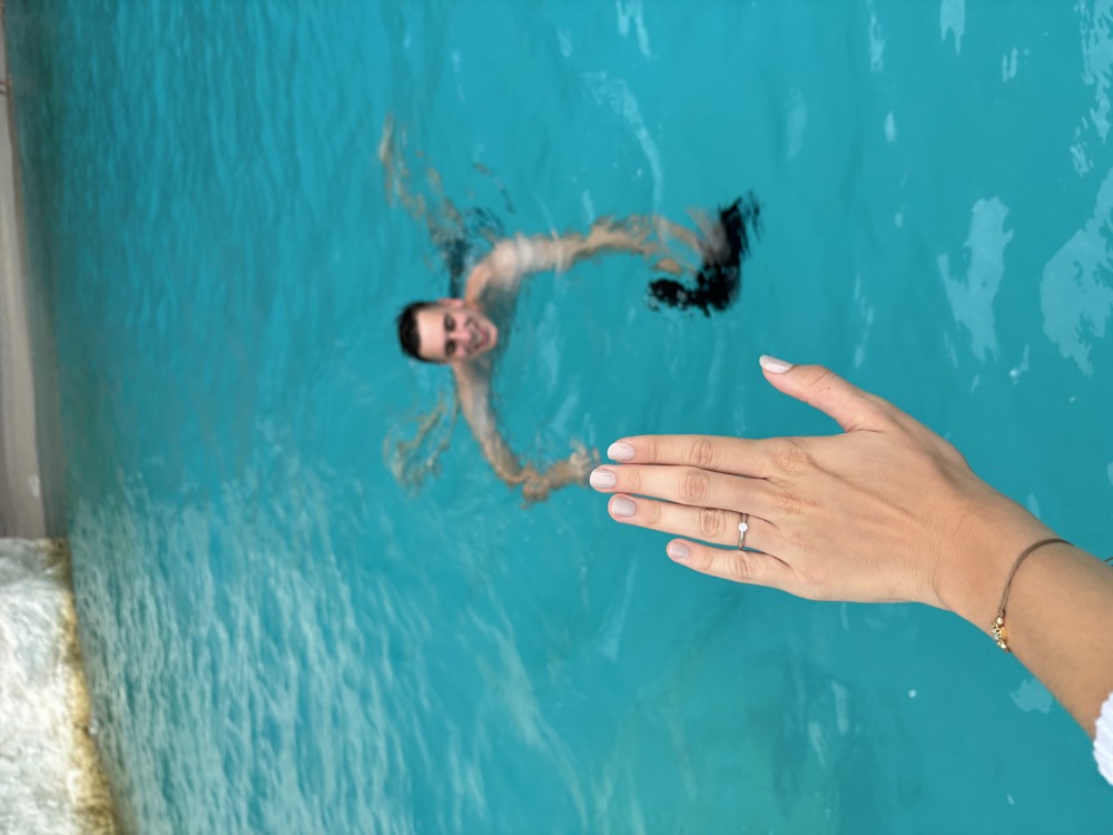 Proposing to Marija in Zakynthos